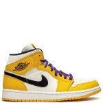 Air Jordan 1 Mid SE lakers