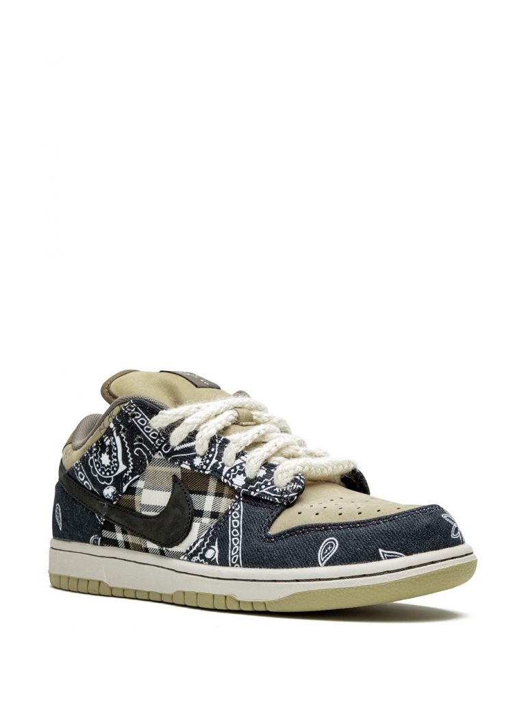 ⁦x Travis Scott SB Dunk low-top sneakers⁩ - الصورة ⁦2⁩