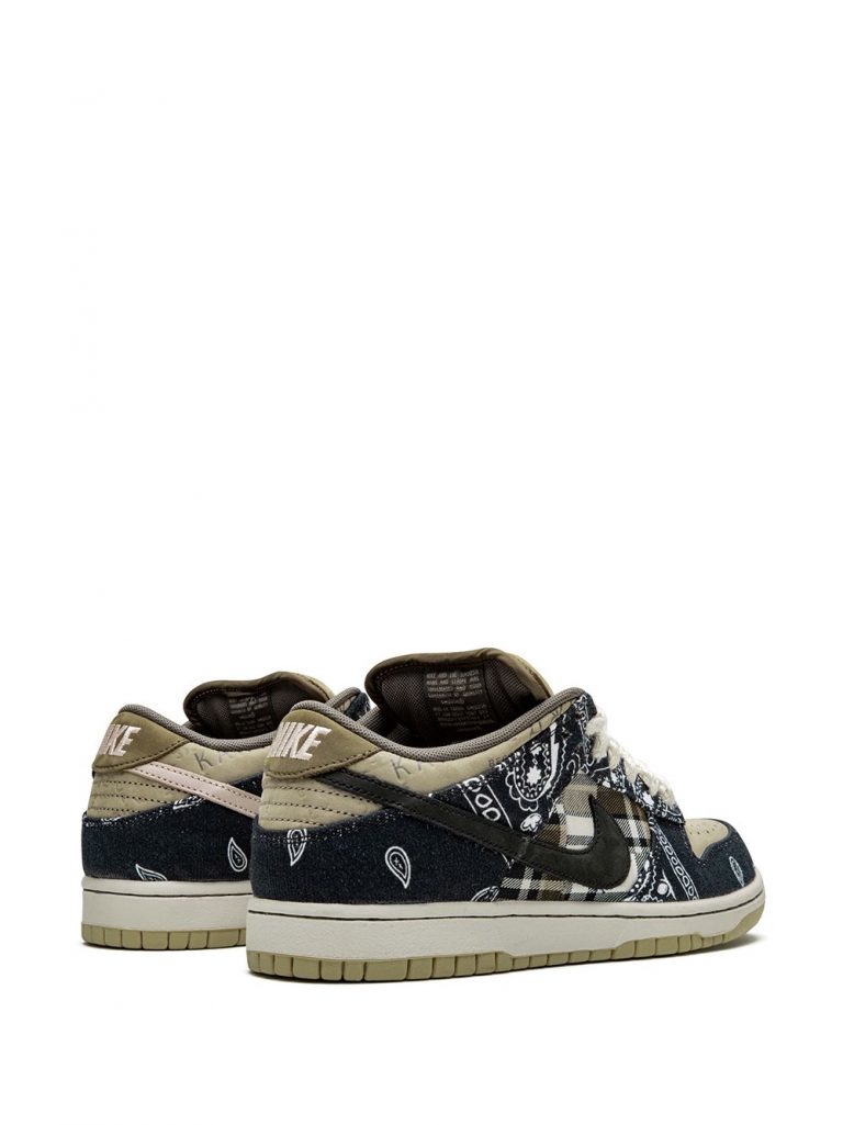⁦x Travis Scott SB Dunk low-top sneakers⁩ - الصورة ⁦3⁩