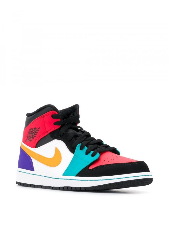 ⁦Air Jordan 1 Mid multicolor⁩ - الصورة ⁦2⁩