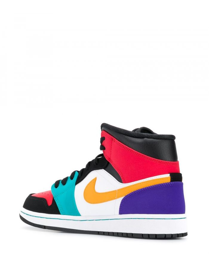 ⁦Air Jordan 1 Mid multicolor⁩ - الصورة ⁦3⁩