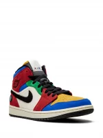 Air Jordan 1 Mid blue the great - fearless - الصورة 3