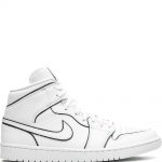 Air Jordan 1 Mid iridescent outline