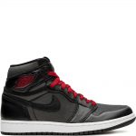 Air Jordan 1 Retro High OG black satin/gym red