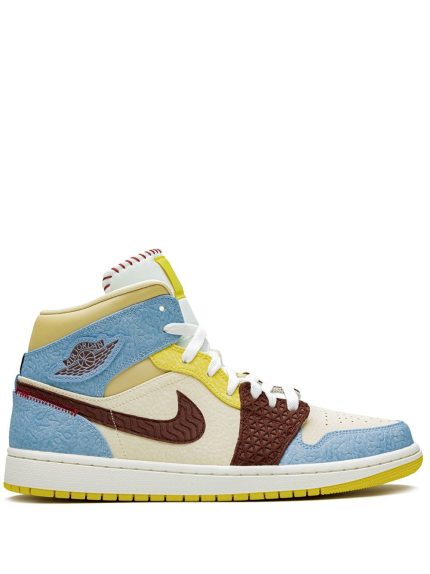 Air Jordan 1 Mid SE Maison Chateau Rouge fearless