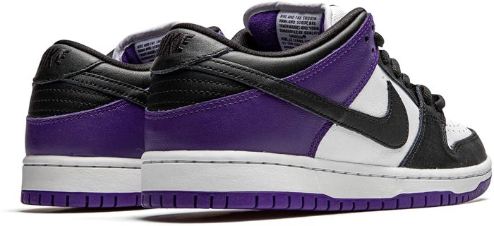 ⁦Nike Mens SB Dunk Low Court Purple⁩ - الصورة ⁦4⁩