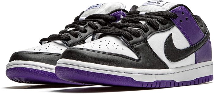 ⁦Nike Mens SB Dunk Low Court Purple⁩ - الصورة ⁦2⁩