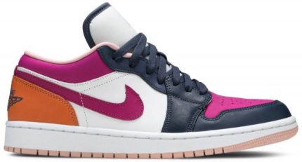 Air Jordan 1 Low SE 'Mismatched - Purple Magenta