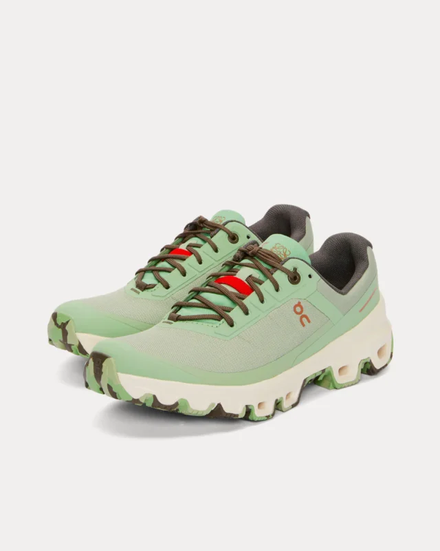 loewe x on running cloudventure nylon pale green running shoes 2 1000x