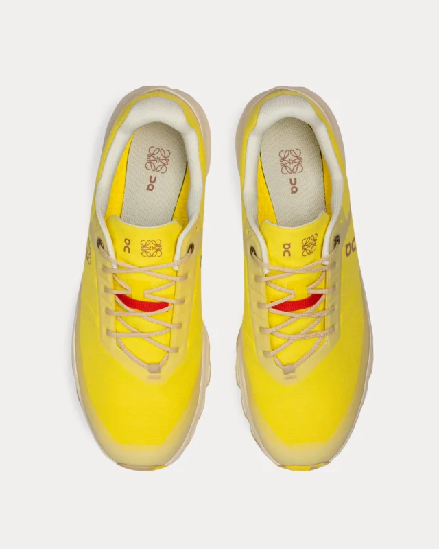 on running loewe Cloudventurerunningshoeinnylon yellow running shoes 2 1200x
