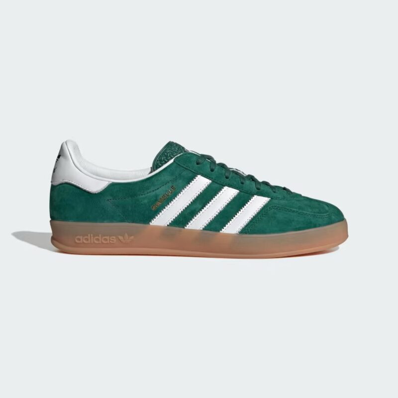 Gazelle Indoor Low Trainers Green IG1596 01 standard