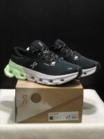 حذاء On Running اون رانينج اسود اخضر - الصورة 3