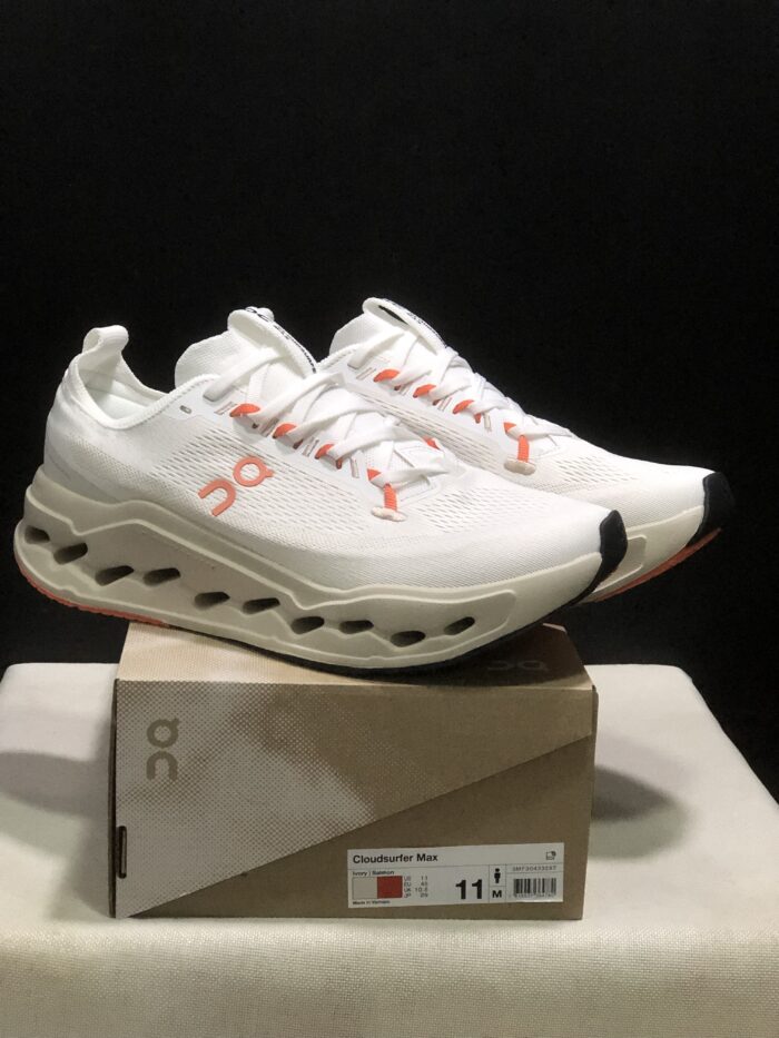 ⁦حذاء On Running اون رانينج ابيض برتقالي⁩ - الصورة ⁦7⁩
