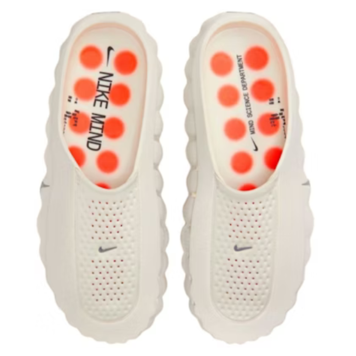 ⁦نايكي مايند 001 حذاء ميول للجنسين باللون الأبيض العظمي⁩ - الصورة ⁦3⁩